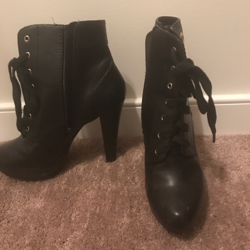 Black Booties - Picture 2 of 3